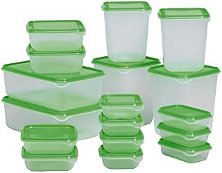 Ikea 601.496.73 Food Container, 11.75"x 9.5"x 6.25", Green