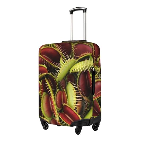 Plant Printed Luggage Cover Elastic, Washable, Universal Fit 18-32 Inch Travel Suitcase Cover Easy To Identify2