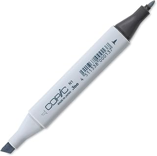 Copic Classic, Dual-Tip Alcohol Marker, N1-Copic, Neutral Gray