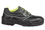 COFRA Sicherheitshalbschuh Tallinn S3 SRC Gr.37, Arbeitsschuhe und Sicherheitsschuhe Schwarz, Arbeitsschutzschuhe