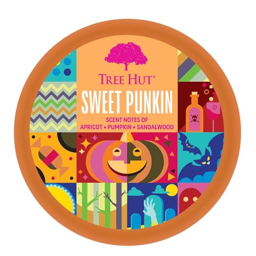 Image of Tree Hut Shea Sugar Scrub Sweet Punkin | Exfoliating Body Scrub Removes Dead, Dry Skin for a Soft & Hydrated Feel | Nourishing Essential Body Care | 18 fl oz.