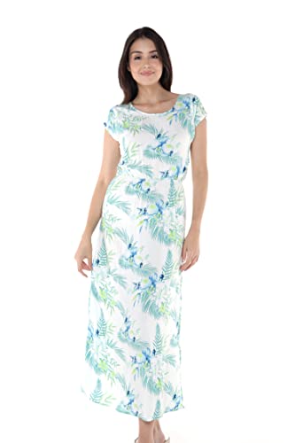 Image of Hawaii Hangover Family Matching Hawaiian Clothes, Orchid Breeze White | Family matching Hawaiian outfits, Orchid Breeze White, lightweight rayon, machine washable, tropical floral print, luaus
