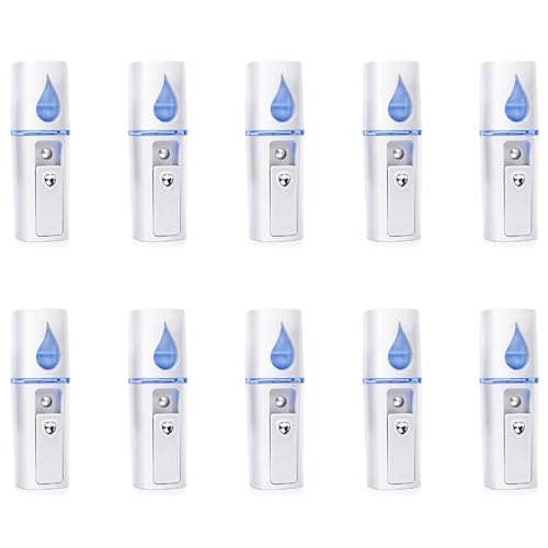 Atomisation de vaporisateur nano mister blanc pour extensions de cils sans gêne