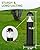 2 Pack Low Voltage Landscape Pathway Lights, 12V LED Bollard Light IP67 Waterproof, Outdoor Driveway Walkway Wired Lights (Included Connector and Stakes) - Yard Garden Lawn,2700K Warm White