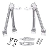 gsxr 750 fuel mileage Hochwertige Baugruppen Cobeky Fu？ Rasten Fu？ StüTzen für Motorrad Hinten für GSXR GSX-R 600 750 2006-2007 K6 K7 Silber