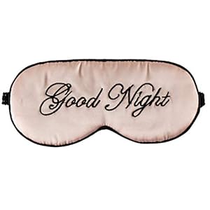 Silk Sleep Eye Mask for Women and Men Soft Ladies Ultra Lightweight Adjustable Strap Satin Eye Night Blindfold Eyeshade Cover for Full Night’s Sleep, Travel and Nap Pink