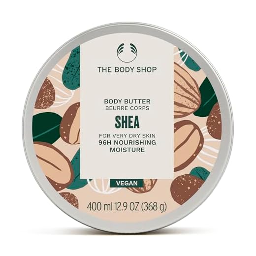 The Body Shop Shea Body Butter/Körperbutter für Sehr Trockene Haut große 400ml