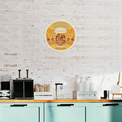Plaque en métal aigre classique latino-américaine Chicha Corn Beer Craft Brew – vue 4