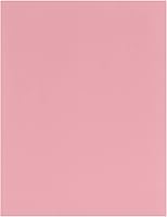 Vista 1 de 24 hojas de papel de cartulina rosa de 8.5 x 11 pulgadas para tarjetas DIY, invitaciones, álbumes de recortes y otras manualidades (250 gsm/92 lb)