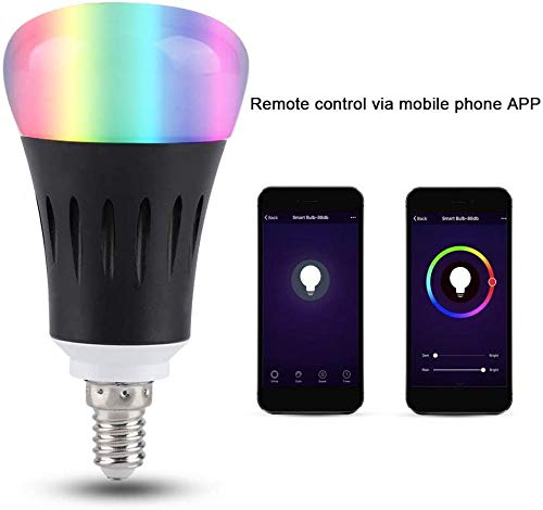 Ampoule LED Intelligente RGB E27 - Avec Télécommande IR, RGBW, Classe A++