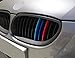 Produktbild BizTech ® Kühlergrill-Einsätze, kompatibel mit BMW 5er-Serie E60 E61 M5 20042010, 11 Strahlen, Statistiken, Motorhaube, Nierenstreifen, Abdeckung