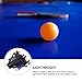 Toddmomy Portable Table Tennis Net Post and Lightweight Pong Rack for Easy Setup Anywhere and Mesh Design for Home and Outdoor Use Dark