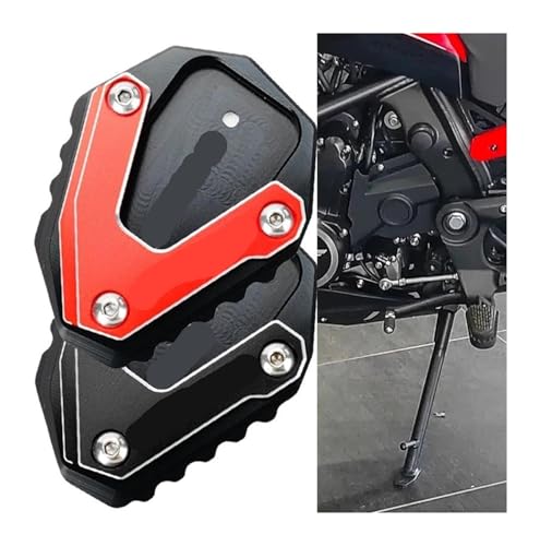 Extension béquille Morini X-Cape 650 évite la chute sur sol mou - 3