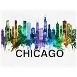 HommomH Watercolor Chicago...