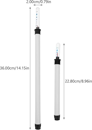 Miniatura 2 de Alipis Medidor de pantalla de agua flotante, 4 unidades, medidor de nivel de agua, plantas hidropónicas, indicador de nivel de agua, medidor de