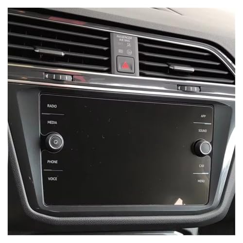 Protection d'écran tactil LCD 8 pouces en verre trempé pour VW Tiguan 2021-2022
