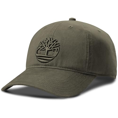 Image of Timberland Soundview Men's Baseball Cap - Cotton Canvas, Adjustable, Lightweight & Stylish Hat for Outdoor Activities