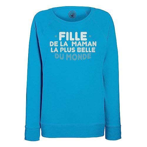 Sweat Maman la Plus Belle du Monde : exprimez votre amour en famille avec ce haut doux unique