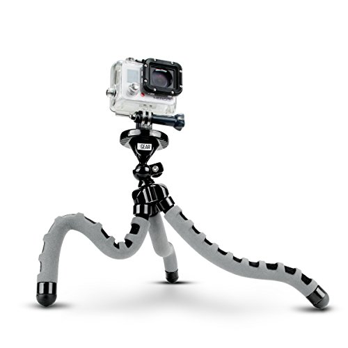 Accessory Power USA Gear Flexible Tripod with 360-Degree Ball Head Caméras numériques Noir trépied - Trépieds (Caméras numériques, 3 Pieds, Noir)