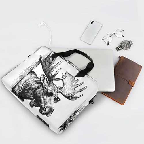 Funda para laptop con asa y correa 15.6 pulgadas miniatura 7
