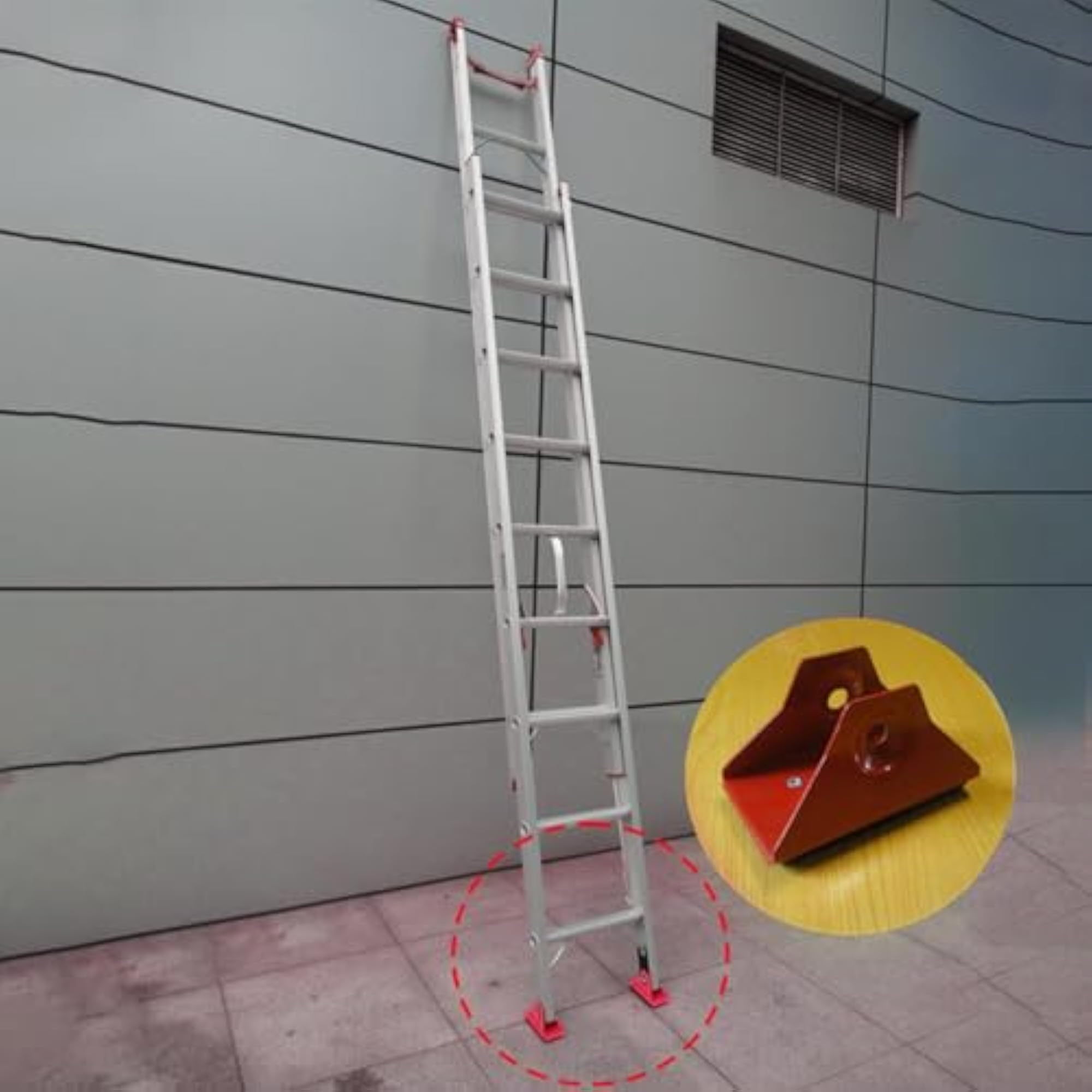 Extension Ladder Replacement Safety Shoe Set