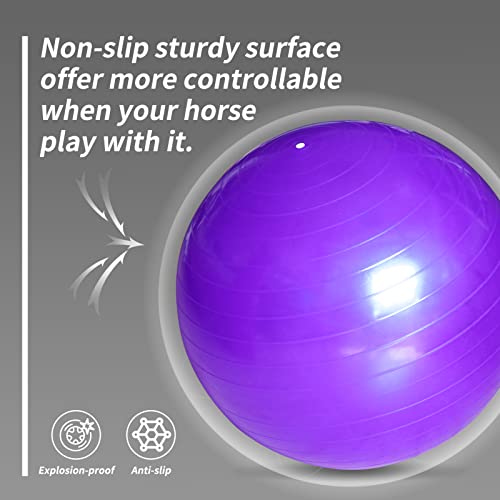 Ridefound 40 Inch Horse Play Balls Anti-Burst Herding Ball For Horse Mega Equine Ball For Play Training Horse Soccer Ball #TOP4