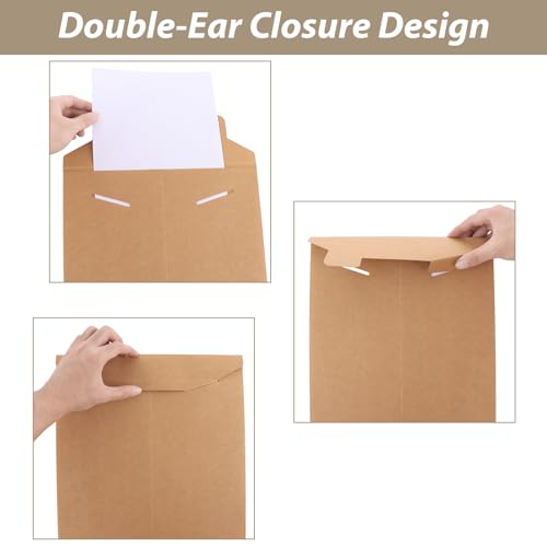 Enveloppes rigides de 30,5 x 40,6 cm pour expédition de documents - 4