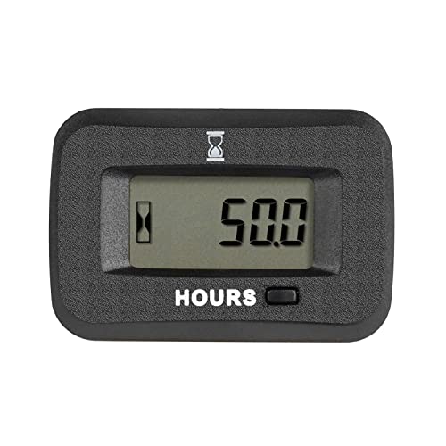 Runleader RL-HM038AGH2 Compteur horaire numérique, tension de travail AC/DC 5V à 277V.