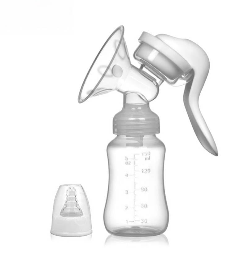 Extractor Manual de Leche con Biberón de 5 oz miniatura 1