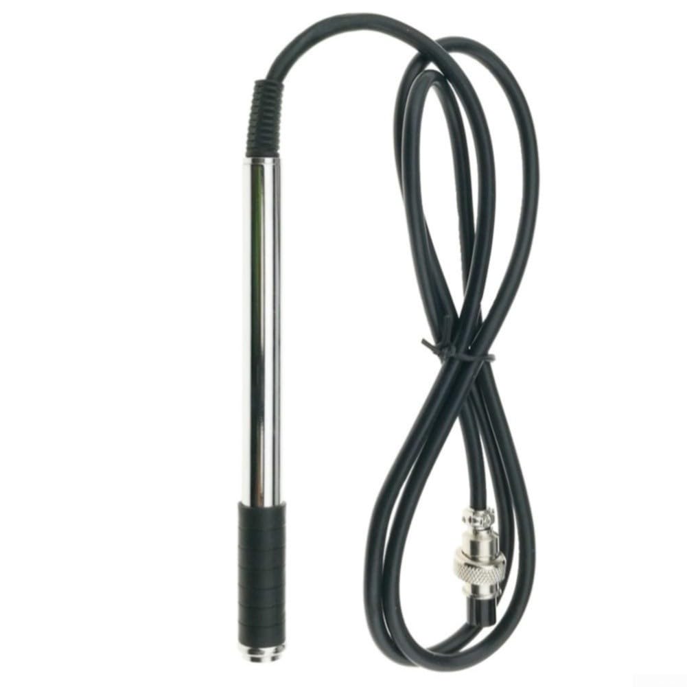 Impugnatura saldatore per stazione di saldatura T12 e FX9501 con controller stm32, manico in metallo da 72 W con cavo in silicone a 5 fili, regolazione precisa della temperatura 150-450 °C