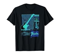 Officially Licensed Fender Apparel for Men and Women; Vintage Fender T-Shirts; Fender Stratocaster T-Shirts; Fender Logo T-Shirts; Fender Schematic T-Shirts; Fender Poster T-Shirts; Guitar T-Shirts; Musical Instrument T-Shirts; 22FEND00044A-001 Light...