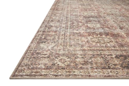 Loloi Amber Lewis Georgie Collection GER-06 Bordeaux/Antique 10'-0" x 14'-0", .19" Pile Height, Area Rug by Loloi - Image 5