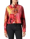 Hemd Just Cavalli Damen Camicia Business-Anzug Jacke, 182s Red Variant, 30