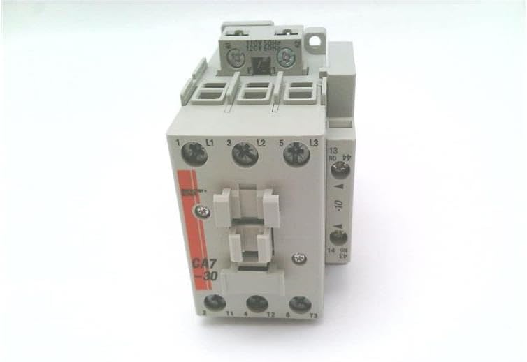SPRECHER & SCHUH CA7-30-10-120 CONTACTOR, Series CA7, AC Coil, Non-REVERSING, 25 HP, 3-Pole, 3-Phase, 575 V, 50/60 HZ, 1X Auxiliary Contact, 110/120 V