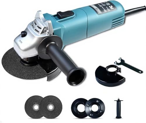 Power Angle Grinders, 7.5-Amp 4-1/2 inch Electric Grinder Power Tools,