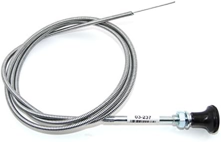 (Ship from USA) Rotary Universal Push Pull Choke Cable 63" Inner 60" Conduit (237) /ITEM NO#E8FH4F854110501