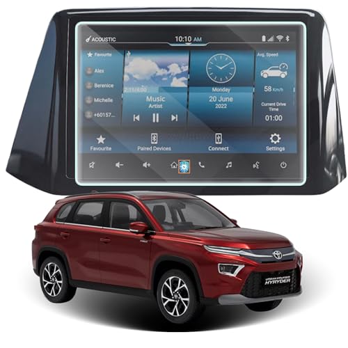 Image of Toyota Urban Cruiser Hyryder (9 Inch) Touchscreen Protector Guard - (Not a Tempered Glass)