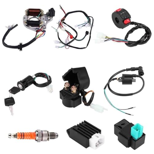 Kit de câblage de l'ensemble de harnais CDI pour démarrage électrique de Quad ATV 50cc à 90cc