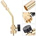TIDTALEO Professional Brass Torch Cooling Flame Head Portable Welding Propane Torch for Household Heating and Soldering Tools
