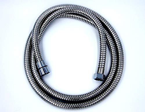 Shower Hose Extendable 1.70 to 2.2 m, Chrome - Image 4