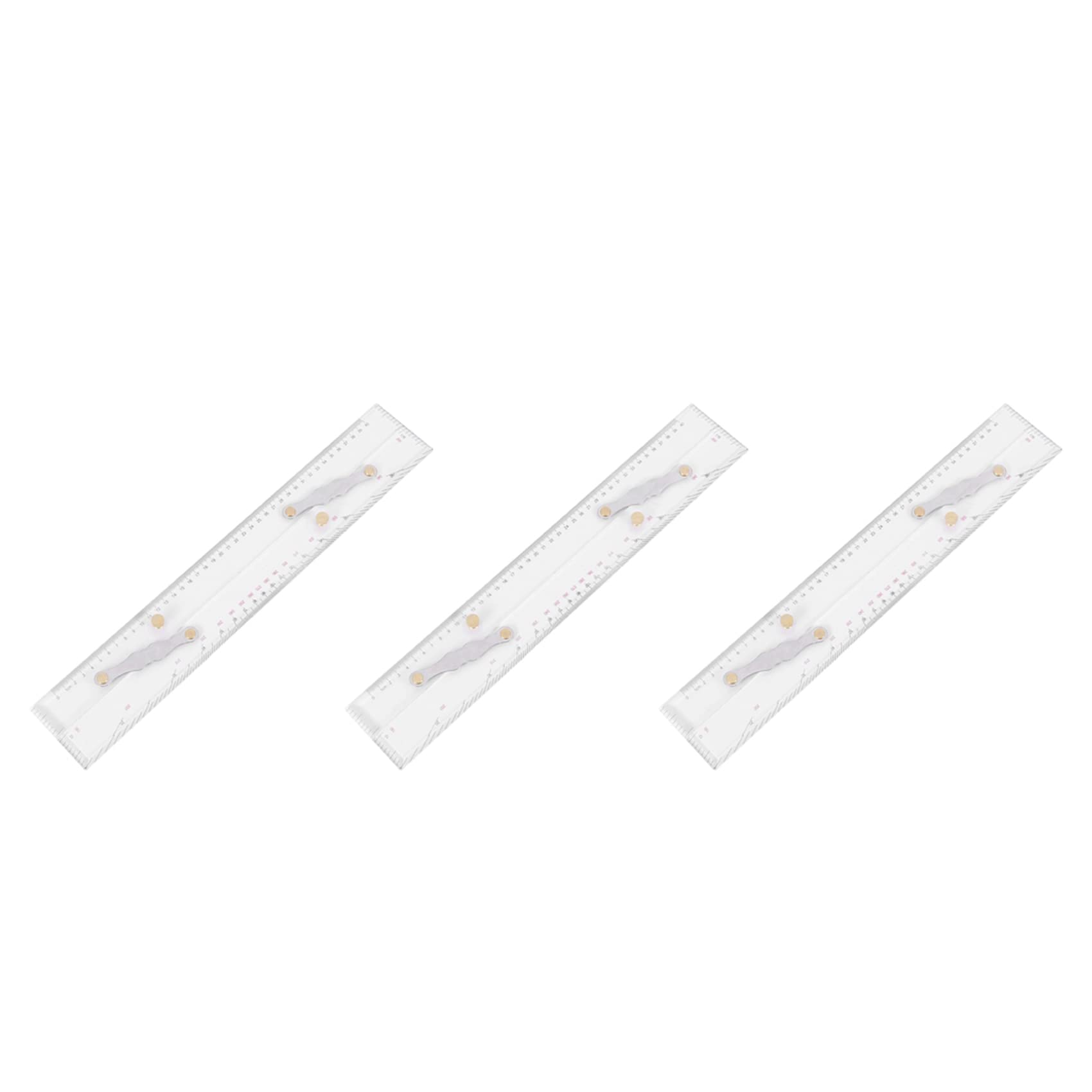 Jnchdghwa White 3X Marine Ruler Parallel Ruler Nautical Charts Parallel Ruler Mapping Points To Pull Parallel Ruler 450Mm