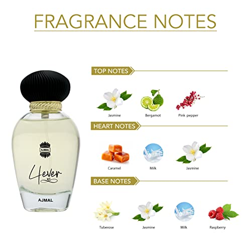 Image of AJMAL 4ever EDP Perfume With Floral, 100ml Long Lasting Scent Spray Gift For Women