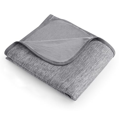 Image of Bedsure Cooling Blanket Twin XL, Summer Dorm Room Essentials, 60x90 | For Hot Sleepers, For College Guys Girls, Cold Sheet Blanket with Rayon Derived From Bamboo, Bed Cool Layer