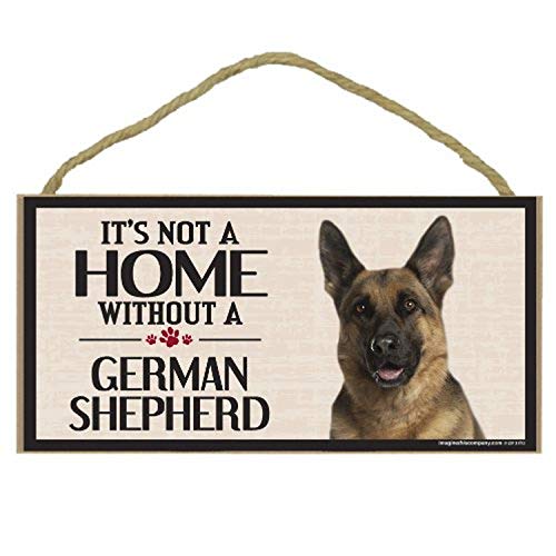 Image of Imagine This Wood Sign for German Shepherd Dog Breeds