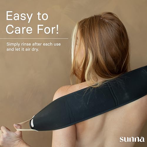 Image of Self Tanner Back Applicator by SunnaTan - Washable and Durable - Self Tanner Applicator for Hard-to-Reach Areas