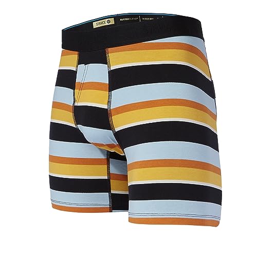 Stance Men's Pascals Boxer Brief, Orange, SM (28