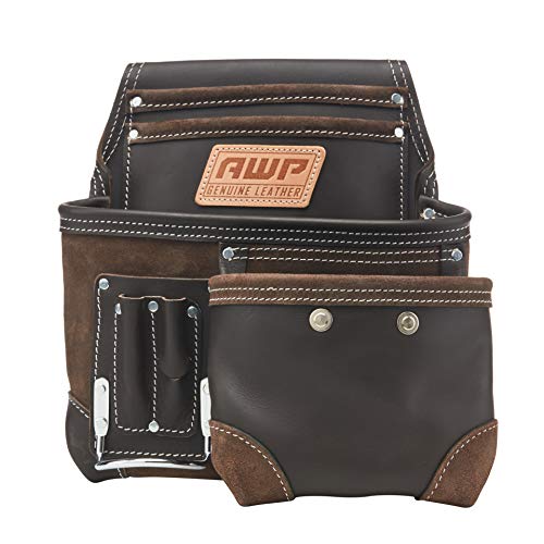 Awp Trapjaw Oil-Tan Leather Tool Pouch 1L-995-1 , Brown #TOP2