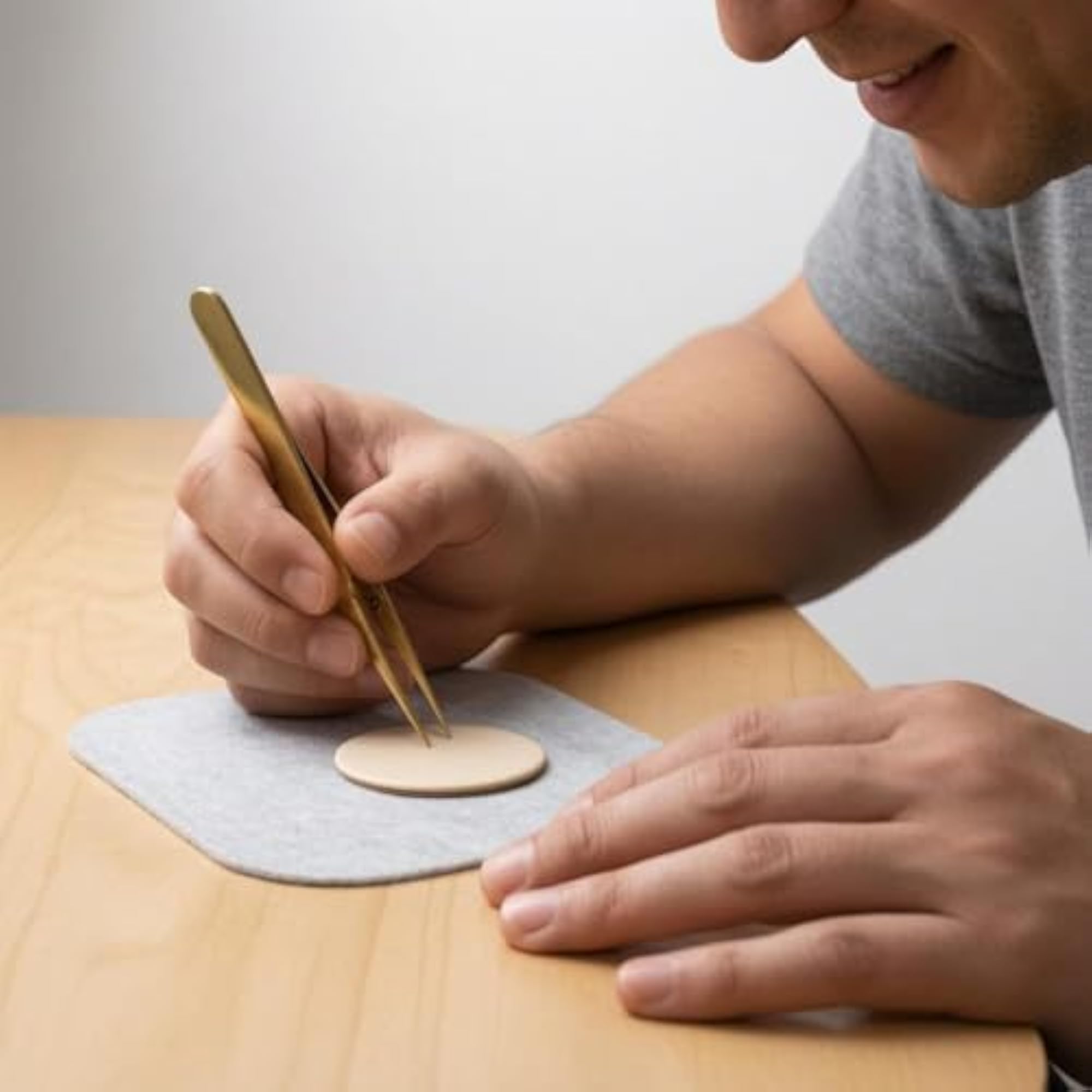Watchmaker's Tweezers, Boxwood