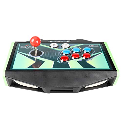 EG STARTS Arcade DIY Kit USB Encoder to PC Joystick + 8 Ways 5 Pin Stick + Chrome Plated LED Illuminated Push Button 1 Player & Coin Buttons for Arcade Mame Raspberry Pi 2 3 3B Games [video game]