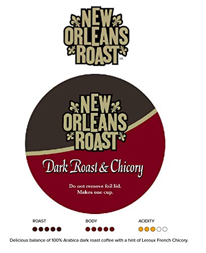 New Orleans Coffee & Chicory Sampler Single Serve Cups Variety Box, 12 Count - Thumbnail 2